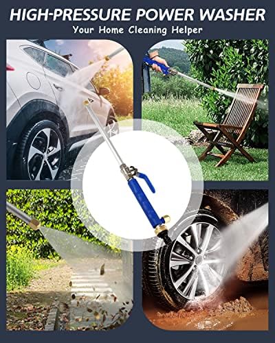 2027 Upgraded Jet Nozzle for Garden Hose Power Washer Wand