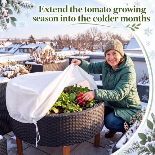 3 Pack Frost Cloth Freeze Protection Raised Garden Bed Plant Cover