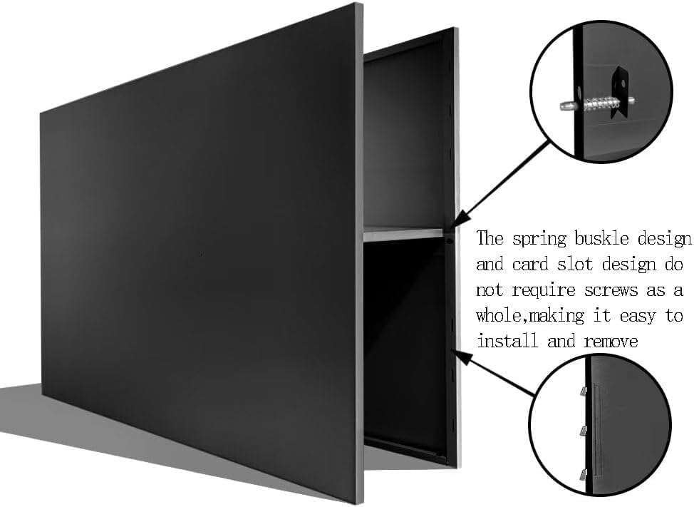 38" L x 13" W x 30" H Metal Tall Rectangular Planter - Large Planter Box for Outdoor Patio/Porch Modern Design for Plants, Flowers, Garden,Spliced Flower Pot (Black)