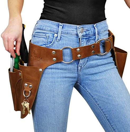 Leather Garden Tool Belt -Gardening Holster -Gift for Gardeners, Florists