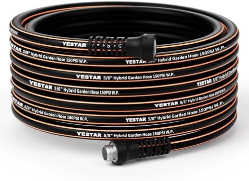 Garden Hose 50 ft x 5/8",Heavy Duty Water Hose