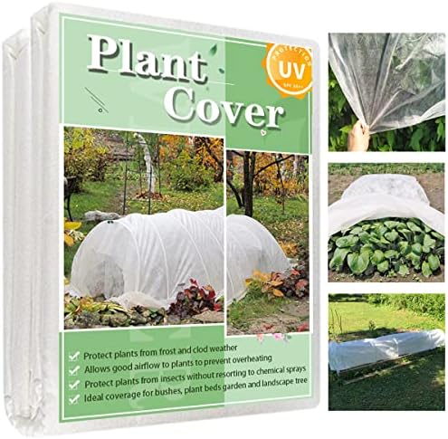 Plant Covers Freeze Protection, 7x100 FT, Frost Cloth