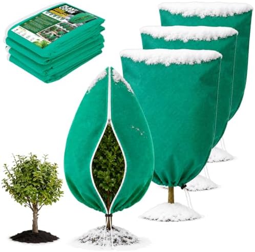 4 Packs Plant Covers Freeze Protection 47.7" X 72"