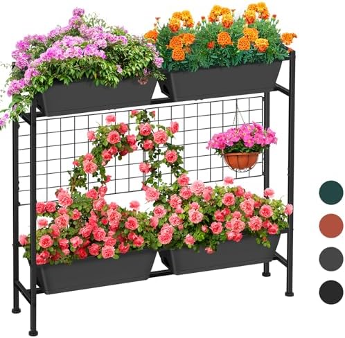 Raised Garden Beds with Legs Vertical Herb Garden Planter Indoor Outdoor