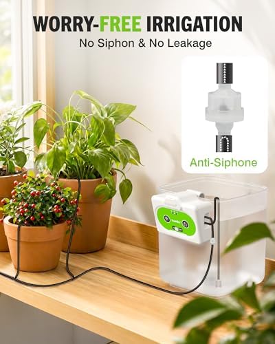 RAINPOINT WiFi Automatic Plant Waterer Indoor, Drip Irrigation System Kits