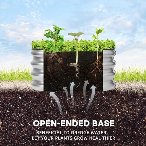 Raised Garden Bed,Galvanized Raised 2×2×1ft Planter Boxes Outdoor with Easy Assembly, Round Garden Bed for Vegetables, Fruits, Flowers