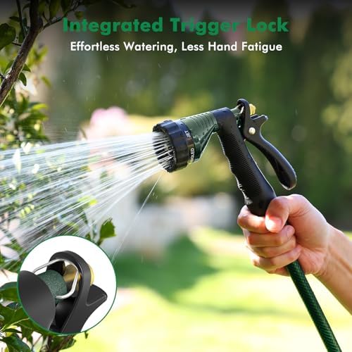 RESTMO Garden Hose Nozzle Heavy Duty, Hose Spray Nozzle for Garden Hose
