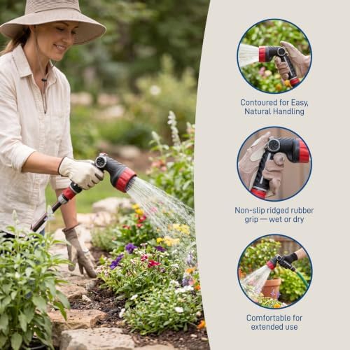 Orbit Pro Series 8-Pattern Thumb Control Hose Nozzle Sprayer - 26812