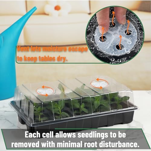 Mr. Pen- Seed Starter Tray Kits, 10 Set, Total 150 Cells