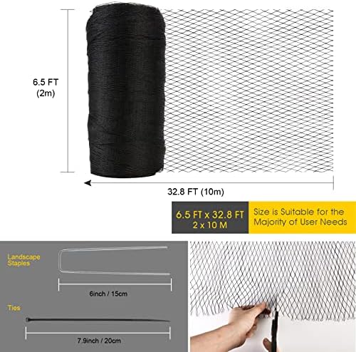 Bird Netting for Garden Protection, Anti Bird Mesh Garden Netting