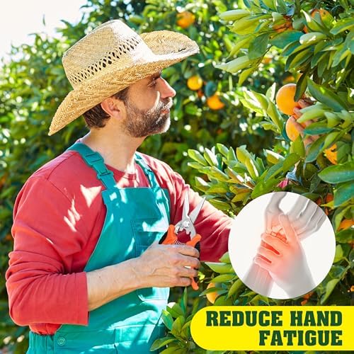 4 Pack Garden Pruning Shears Scissors Clippers Stainless Steel
