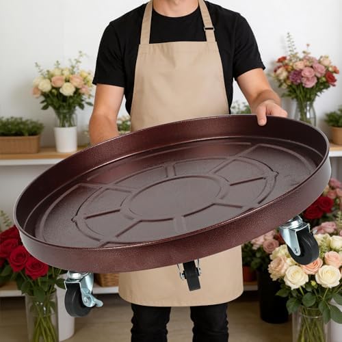 20 Inch Plant Caddy with Wheels Heavy Duty, 550 lbs Capacity