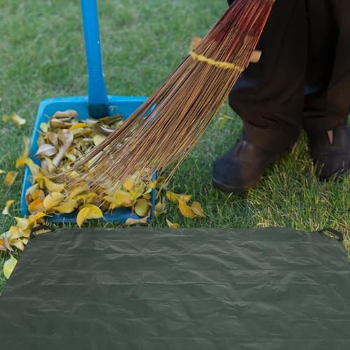 Reusable Leaf Collection Bag Heavy Duty Collapsible with Handles