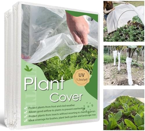Plant Covers Freeze Protection, 5x30FT Frost Cloth Row Covers