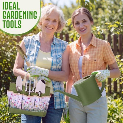 21 Pcs Gardening Gifts for Women Heavy-Duty Garden Tool Set
