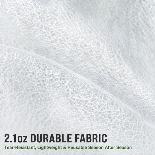 Plant Covers Freeze Protection, 6 x 50 Ft Floating Row Cover