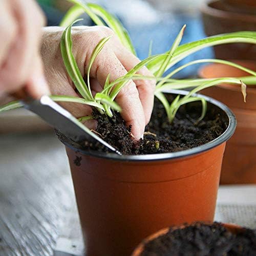 Nursery Pot, 75 Pcs 4 Inches Plastic Nursery Seed Starting Pots