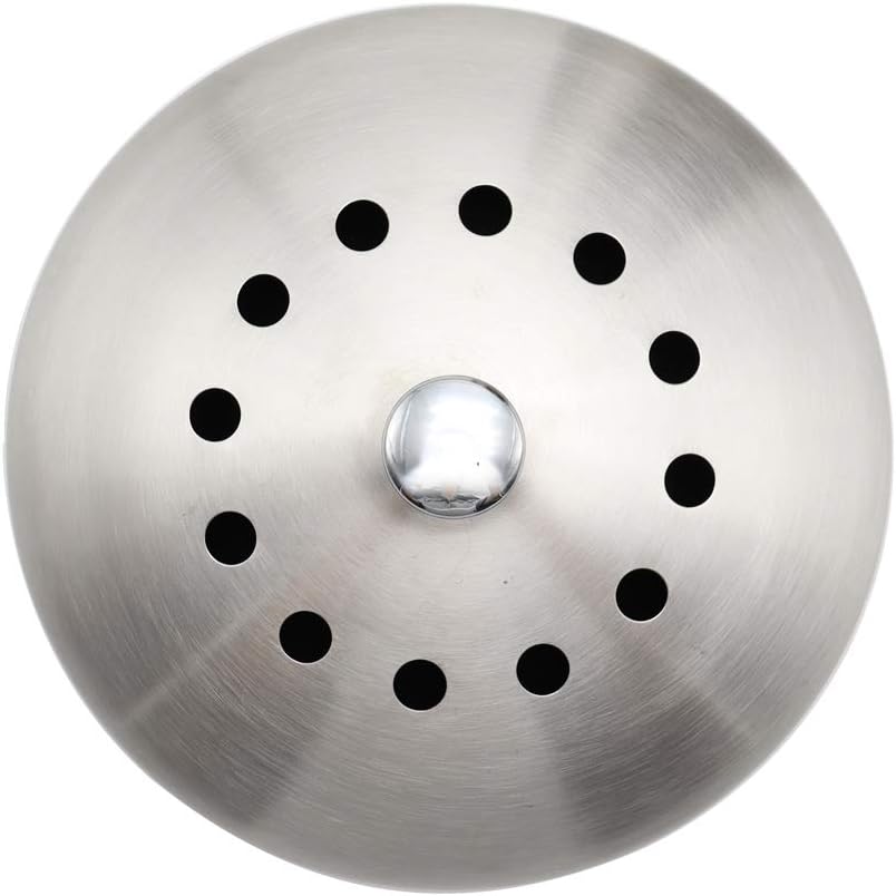 Abakoo Stainless Steel Compost Bin for Kitchen Countertop Compost Bucket Kitchen Pail Compost with Lid 1.3 Gallon-Includes 4 Filters