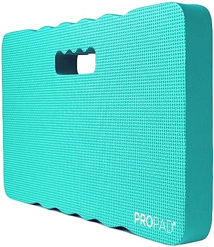 Thick Kneeling Pad, Garden Kneeler for Gardening, Bath Kneeler for Baby Bath, Kneeling Mat for Exercise & Yoga, Knee Pad for Work, Floor Foam Pad, Extra Large (XL) 18 x 11 x 1.5 Inches, Turquoise