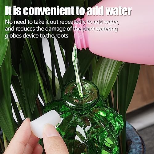 KGCCIZI Self Watering Planter Insert. Plant Watering Devices. Plant Watering Bulbs. 3-PCS Plant Watering Globes. Cactus Shape Self Watering Globes