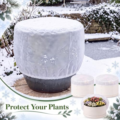 3 Pack Frost Cloth Freeze Protection Raised Garden Bed Plant Cover