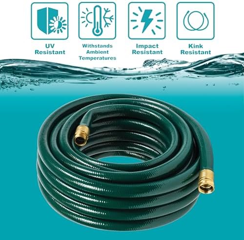 Gilmour Heavy Duty Flexogen 3/4 x 50 Foot Hose ,colors may vary ., Grey