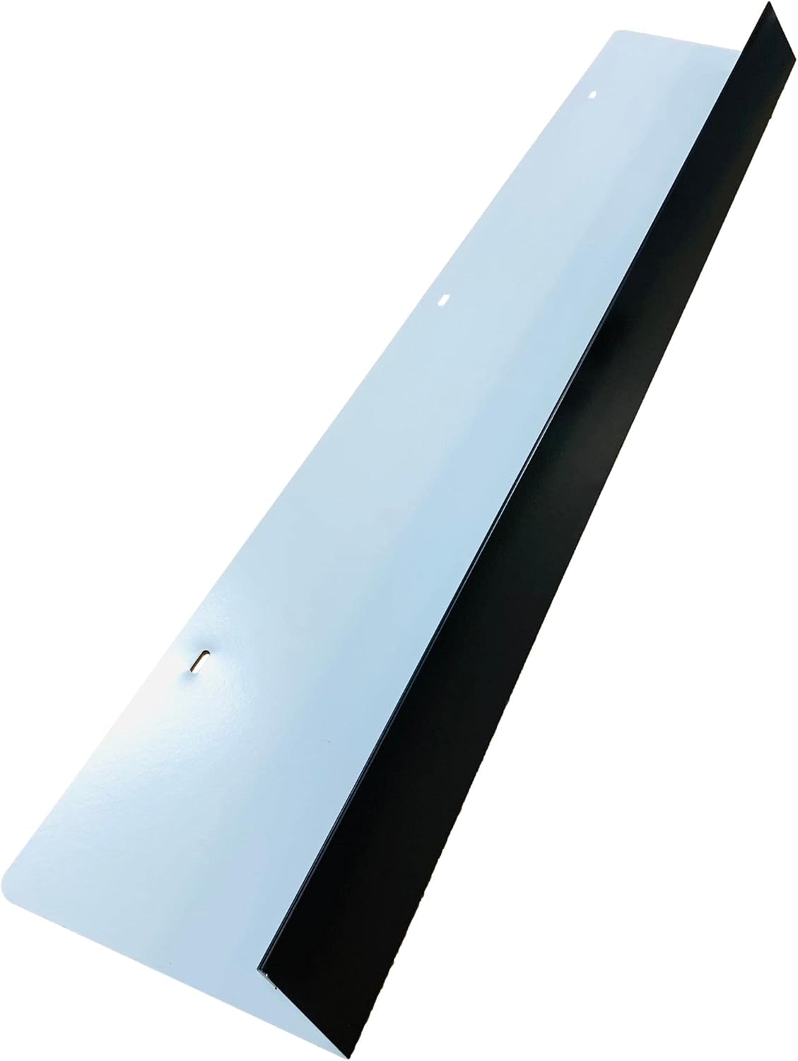 EAGLE 1- Shingle Roof Rain Diverter 40 Inches Long- 26 Gauge Material- Easy to Install- Includes Stainless Steel Nails (2, Black)