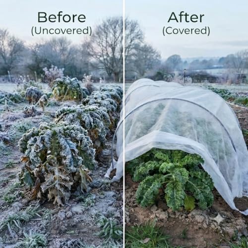 Plant Covers Freeze Protection 10x30ft - 1.2 oz/yd² Frost Blanket