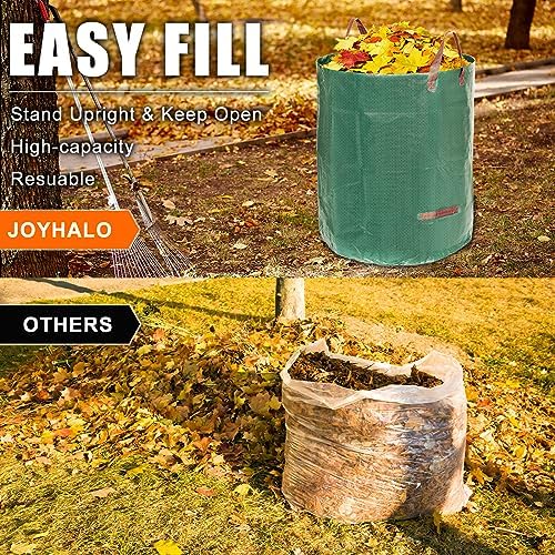 72 Gallon 6 Pack Leaf Bags Reusable for Lawn & Garden