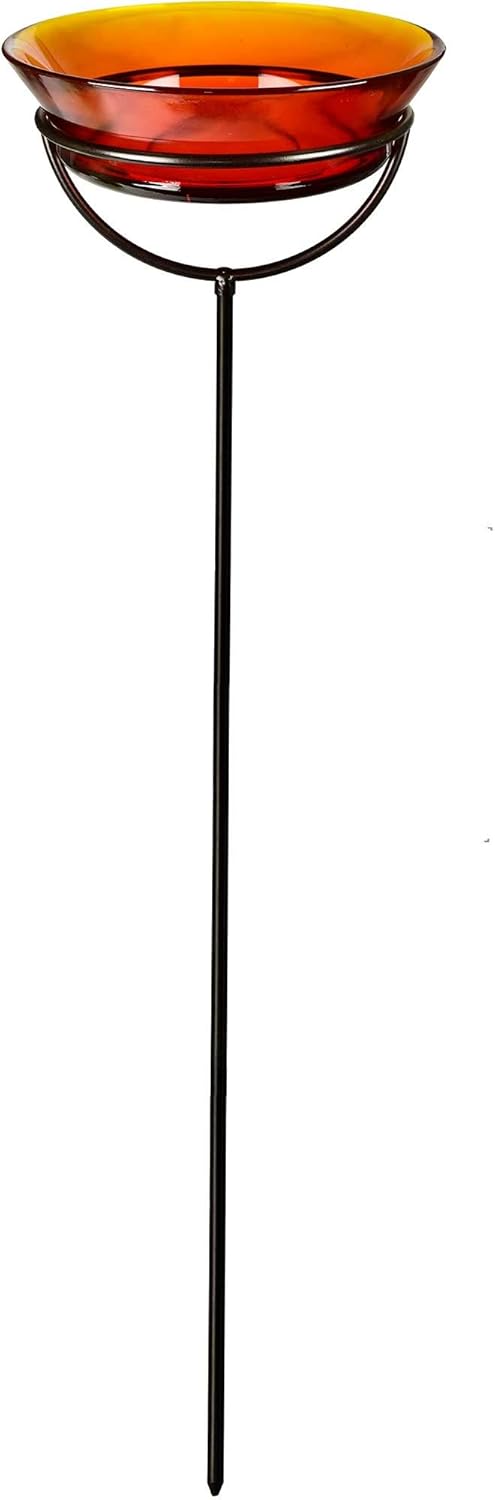 Cuban Garden Stake, M429-200-08, 37 Inch Tall, Orange