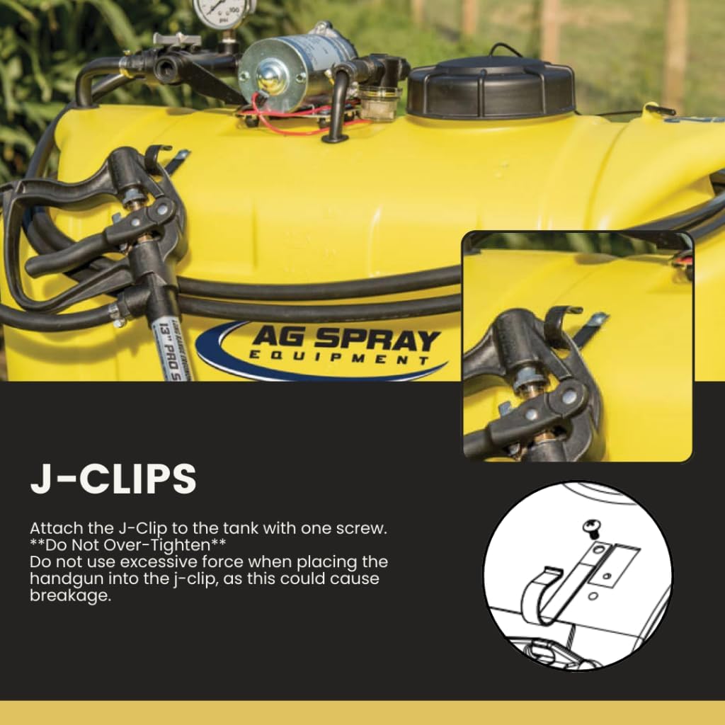 25 Gallon Diamond Spot Sprayer – 4.0 GPM SHFLO 12V Pump, Deluxe Aluminum Handgun, 15’ Hose – ATV/UTV Lawn & Garden Sprayer for Weed, Pest, and Fertilizer Application