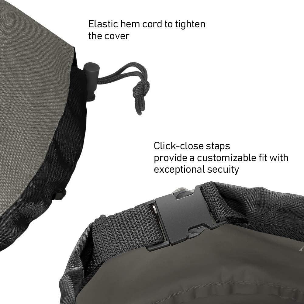 Fire Pit Cover 36 Inch, Heavy Duty Round Patio Fire Bowl Cover, Waterproof and Weatherproof, 36''Dia x 20''H