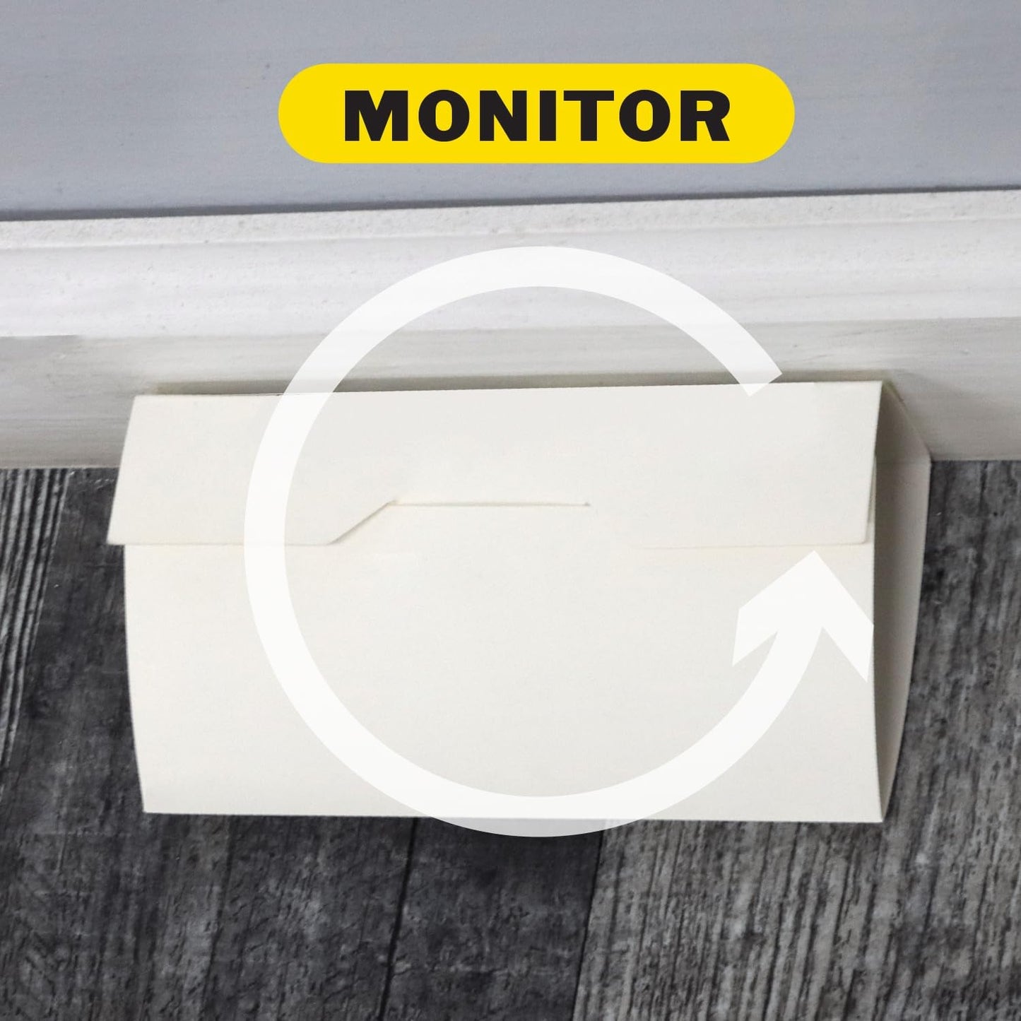 PIC Mouse Glue Boards, Baited Glue Trap with Sticky Adhesive, Sticky Mouse Traps for Indoors, Trampas para Ratones Pest Control Trap, Easy to Set, Non-Toxic, Disposable, 12 Pack (48 Traps Total)