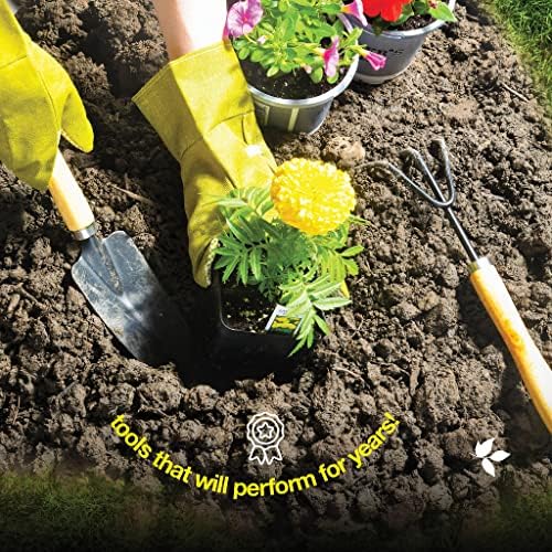 Heavy Duty Gardening Tools with Premium Handbag, Gardening Gifts for Women