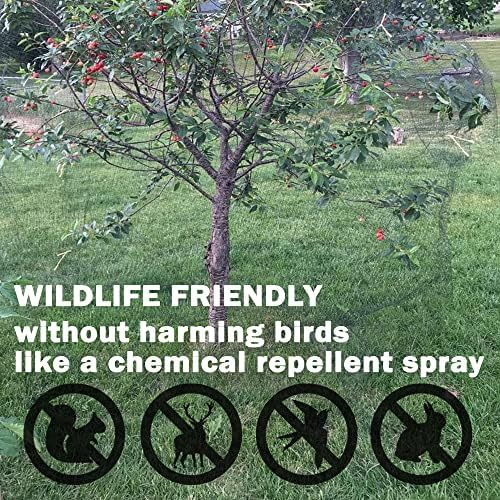 POYEE Bird Netting, 13x50FT Heavy Duty Garden Netting