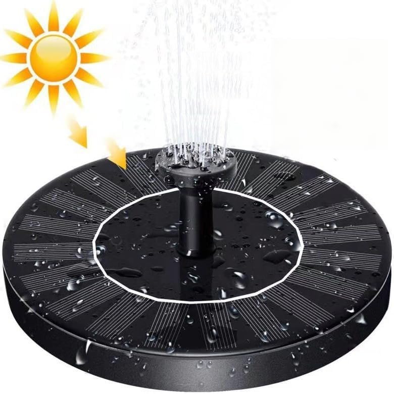 Solar Fountain Durable Bird Bath：Brushless Pump 10000 Hour for bird lover