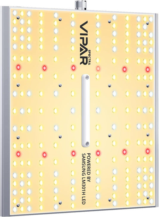 VIPARSPECTRA XS1000 Led Grow Light Compatible with Samsung LM301H High PPFD, Dimmable High Efficiency Grow Lights for Indoor Plants, Full Spectrum Daisy Chain Plant Light for 2x2/ 3x3 Grow Tent