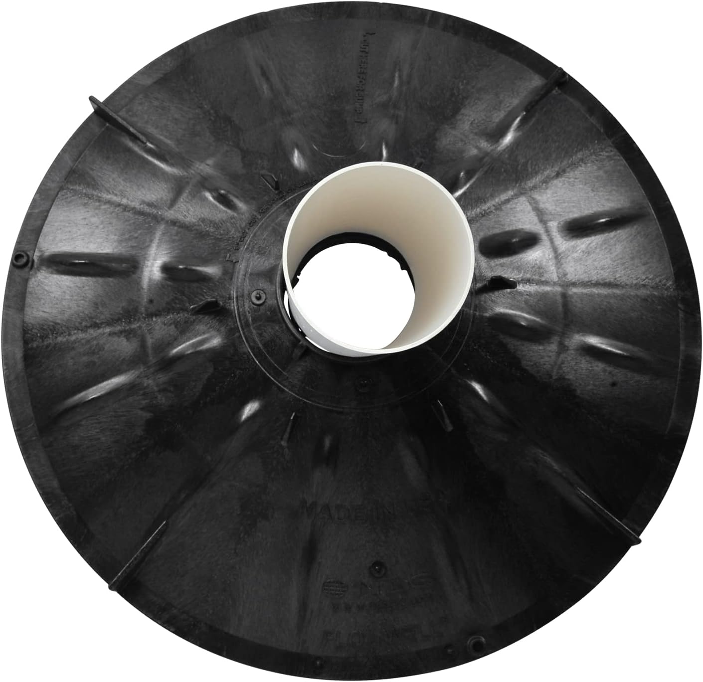 NDS FWAS24 50 Gal. Flo Stormwater Dry Well System Kit with 3 Side Panels & 1 Cover, Ideal for Rainwater Collection, Black