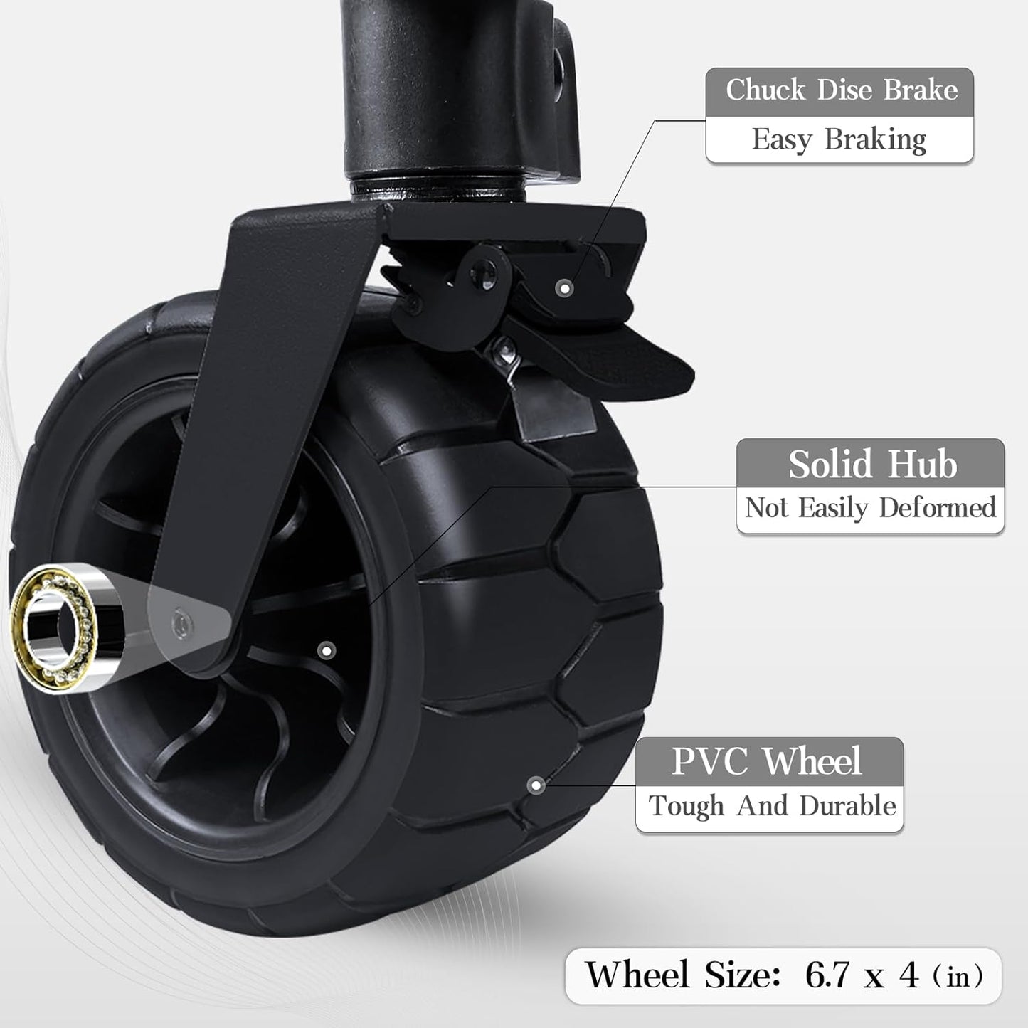 Whitsunday Collapsible Wagon with Tailgate and Big Wheel,Heavy Duty Utility Folding Wagons for Beach Camping Outdoor Purple