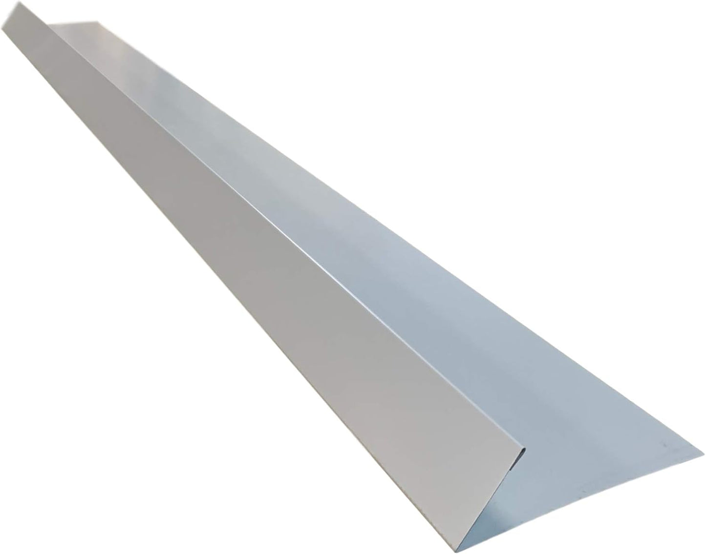 Eagle 1-26 Gauge 5 Foot Rain Diverter - Nails and Instructions Included (Mill Finish Aluminum, Copper, Galvanized, Stainless Steel & More) (3, White)