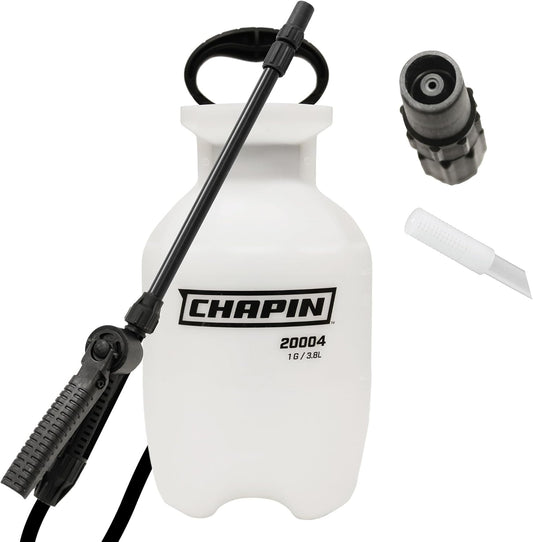 Chapin 20004 Made in USA 1 -Gallon Lawn and Garden Pump Pressured Sprayer, for Spraying Plants, Garden Watering, Weeds and Pests