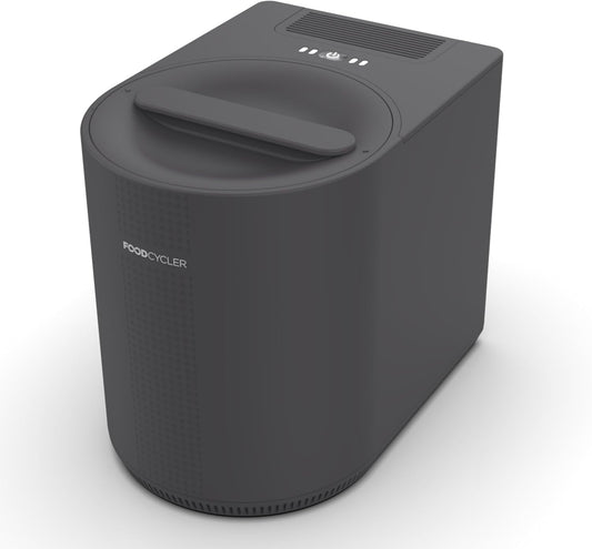 Eco 3 Compact Kitchen Food Recycler | Indoor Composter Bin Alternative | Electric Countertop Food Waste Disposer with Odorless 3.5L Indoor Food Waste Bin for Easy Waste Management | Grey