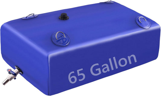 Water Tank, Water Storage Bladder, Portable Water Tank, Water Bladder Tank, Large Water Storage, Water Storage Containers for Camping, Garden, Emergency Water Storage Black