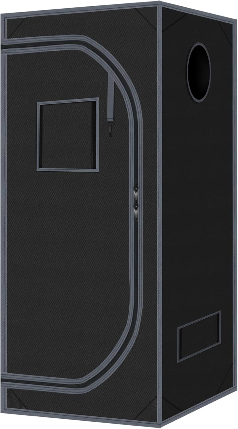 Grow Tent 36"x36"x72" 600D Mylar Hydroponic High Reflective Grow Tents for Indoor Plant Growing 3x3