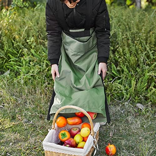 Fruit Picking Bag, Adjustable Harvest Garden Apron Storage Pouch, Mushroom Foraging Bag, Mushroom Hunting Bag