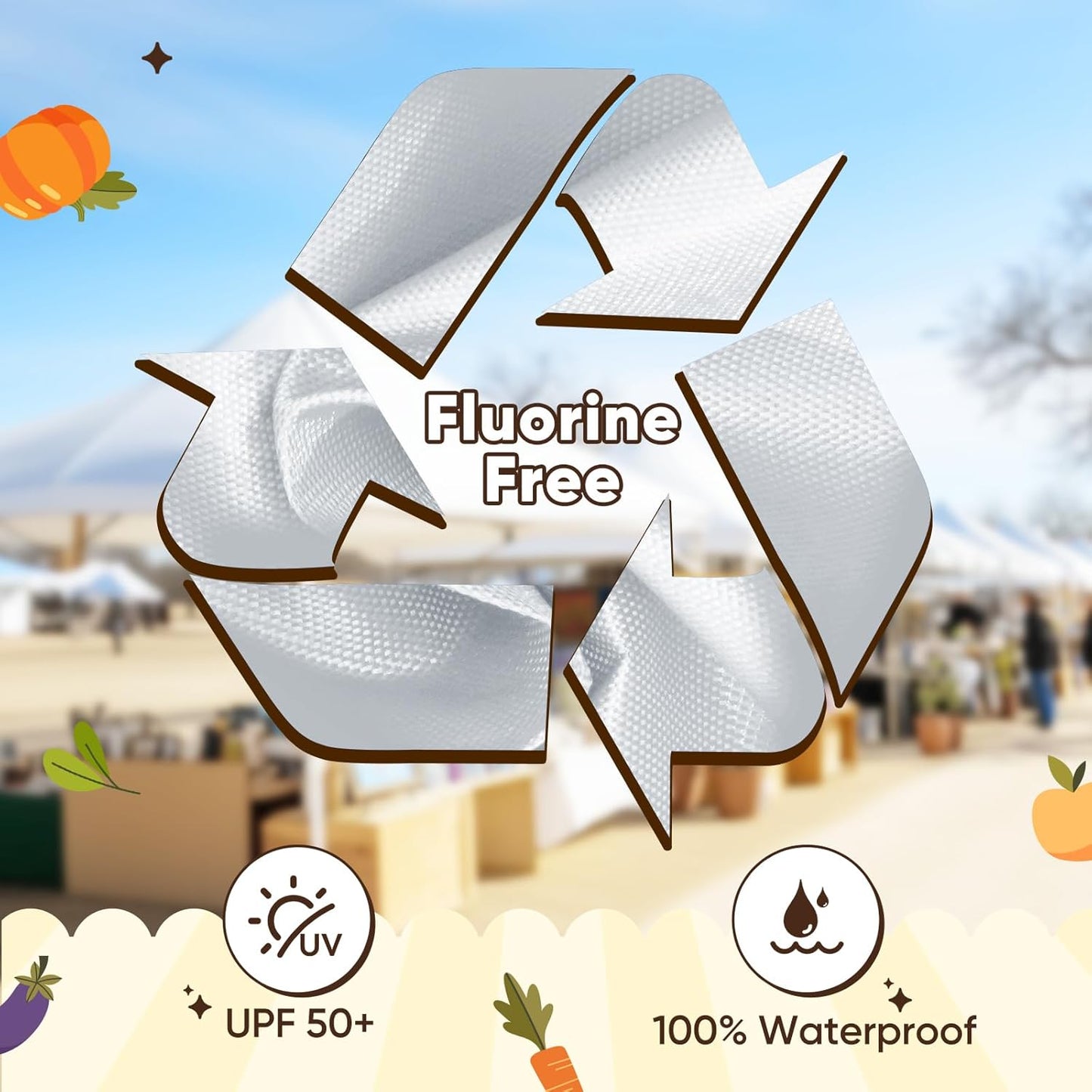 Quictent 10x10 Pop Up Canopy Tent, Instant Setup Gazebo for 1 Person, Portable & Compact, Waterproof & UV Protection, Ideal for Camping, Beach, Parties, and Outdoor Events