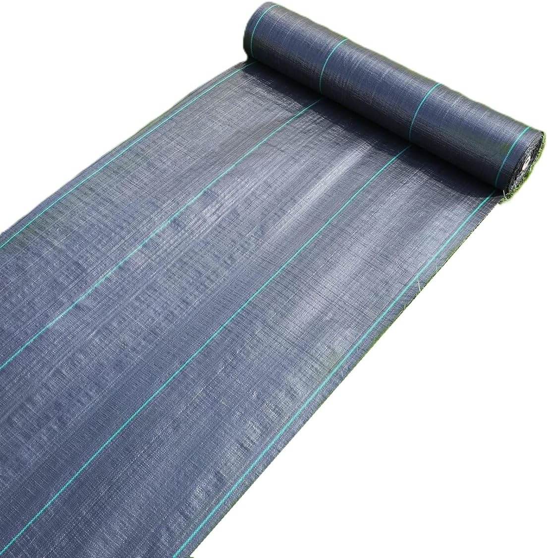 3ftx180ft Weed Barrier Landscape Fabric Heavy Duty, 3.2oz Weed Barrier Garden Fabric, Easy Setup Woven Landscaping Fabric