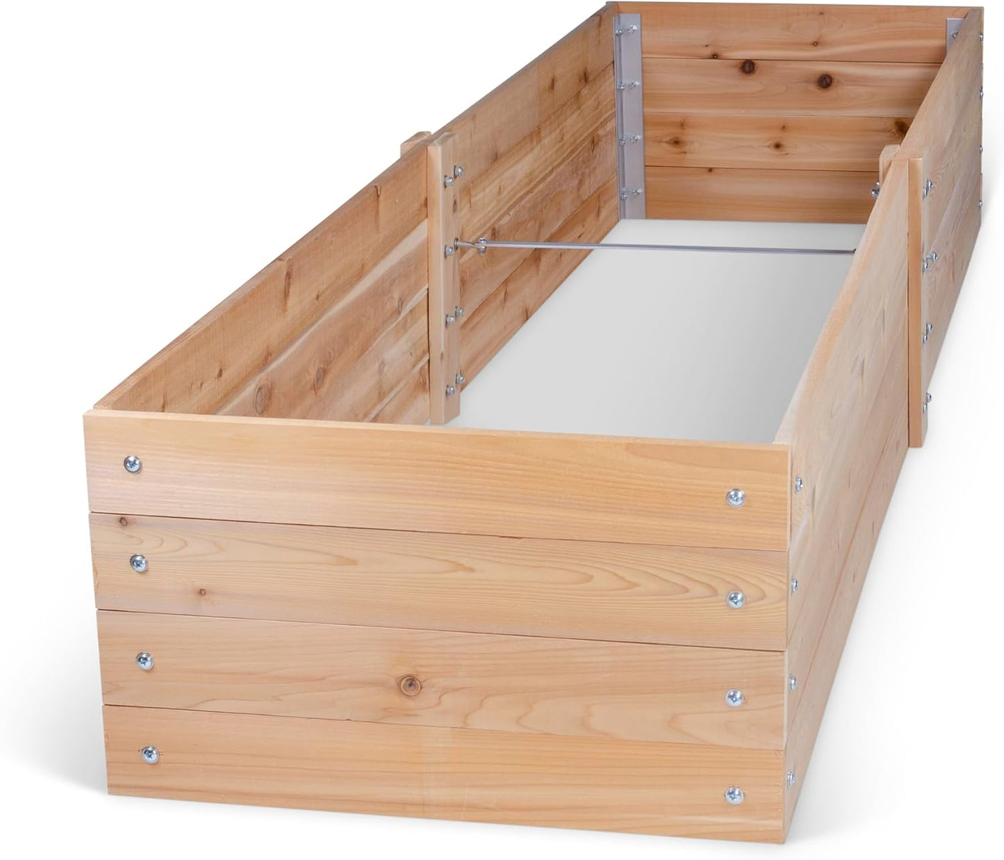 Infinite Cedar Select Cedar Raised Garden Bed (2' x 8' x 14" H)