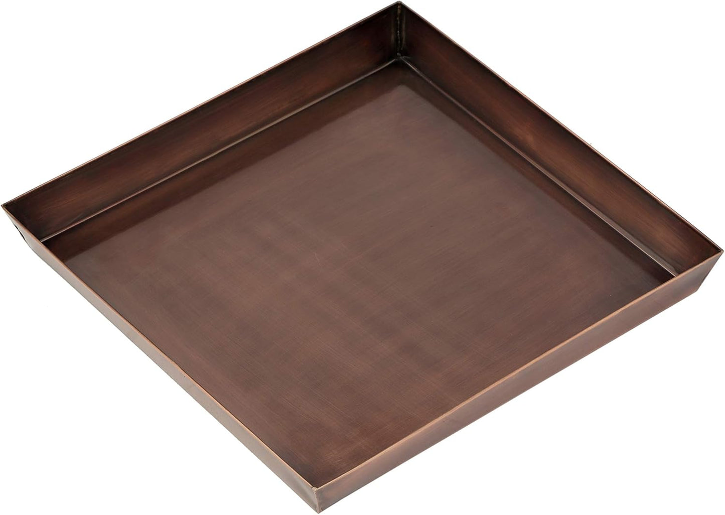 H Potter Tall Planter with Tray Large Outdoor Planters Decorative Copper Flower Pots Indoor Garden Urn Plants Herbs Porch Patio Hallway Entryway Home