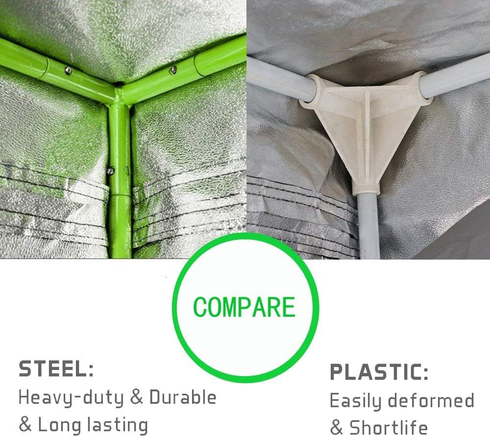 Grow Tent for Indoor Plant Growing Dismountable Reflective Hydroponic Non Toxic Room (32"x 32"x 64")